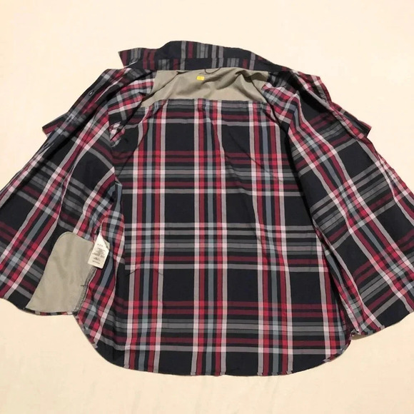 Eddie  Bauer Travex Button Shirt Womens Size XL Plaid Short Sleeve Shirt - Picture 10 of 16